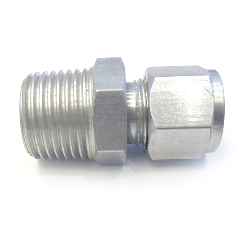 雙卡套直通終端接頭